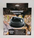 Farberware Barbecue Press-black-forms Perfect Burgers And Sliders. Fixed Price $6.65.