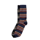Barbour Summer Stripe 2 Pack Socks Multi Navy/green. Fixed Price $19.29.