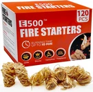 E500 - Natural Starters For Fireplace, Campfires, Chimney, Bbq. Fixed Price $34.22.