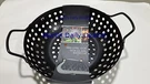 Grillware By Outset Bbq Fry Cook Wok Round Nonstick 11" Basket W/ Handle. Fixed Price $15.00.