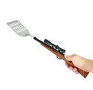 Novelty Bolt Action Rifle Bbq Spatula - 18" Stainless Steel Grilling Tool New. Fixed Price $15.95.