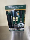 Cuisinart Outdoors 5 Piece Grill Tool Set, Stainless Steel Bbq Accessories. Fixed Price $19.99.
