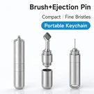 Professional Sim Card Tray Eject Pin Tool + Earbuds Cleaning Brush Portable Keyc. Fixed Price $12.99.