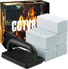 Grill Cleaning Bricks With Handle, Pumice Stone For Bbq, Griddle, Sink (5 Packs). Fixed Price $21.99.