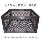 Lavalock Brinkmann Cimarron Smoke King Offset 12X12X6 Laser Charcoal Box Basket. Fixed Price $84.99.