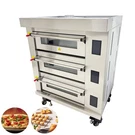 3 Decks Electric Movable Oven Pizza Cake Bread Baking Lcd Touch Screen 220V. Fixed Price $5750.00.