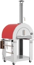 Empava Wood Fired Pizza Oven Outdoor With Open Shelf And Wheels, Artisan Grill. Fixed Price $650.00.