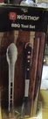Sthof 4-PIECE Bbq Chef's Tools Set Barbeque New In Box. Fixed Price $81.99.
