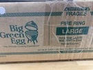 Big Green Egg Large Fire Ring - Brand New Genuine Bge Part. Fixed Price $139.99.