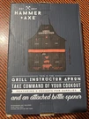 Grill Instruction Apron By Hammer + Axe Sewn Utility Belt W/bottle Opener New. Fixed Price $19.00.