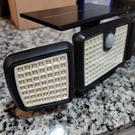 Mihani 3 Head Solar Motion Lights Outdoor With 2500LM 218 Leds 2-PACK Black. Fixed Price $15.00.