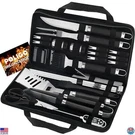 29 Pcs Stainless Steel Bbq Grill Tools Set With Storage Bag - Ideal Gift. Fixed Price $51.48.