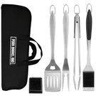 Pork Barrel Bbq Tool Set Grill Kit - Premium Stainless Steel Access.... Fixed Price $103.80.