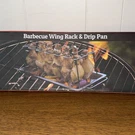 Cave Tools Bbq Wing Rack & Drip Pan Outdoor Grilling Cooking. Fixed Price $18.00.