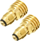 2PCS Pol To QCC1 Propane Tank Adapter 100 Lbs Lp Valve TYPE-1 Fitting Us. Fixed Price $10.59.