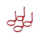 Char-griller Flat Iron Griddle Egg Ring Outdoor Kitchen Accessory 4-PACK. Fixed Price $14.26.