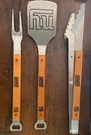 Nfl New York Giants 3-PIECE Sportula Bbq Grill Tool Set W/ Bottle Openers. Fixed Price $15.00.