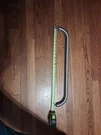 Broilmaster Gas Grill 25" Stainless Steel Upper Lid Handle 24" Mounting Screws. Fixed Price $15.00.