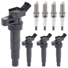 Sorghum Ignition Coil Pack And Spark Plugs Compatible With Hyundai Sonata Gen.... Fixed Price $106.72.