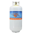Flame King 40LB Empty Steel Propane Tank Refillable Cylinder With Opd Valve. Fixed Price $174.95.