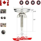 Dual Display Gas Char-grillers Thermometer Set Precision Gauging Tool. Fixed Price $26.62.