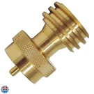 Steak Saver 20LB To 1LB Propane Tank Adapter For Disposable Throwaway Cylinde.... Fixed Price $16.10.