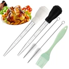 Boao 5 Pieces Nylon Heat-resistant Turkey Baster Cooking Set Includes Meat. Fixed Price $14.93.