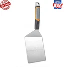 Stainless Steel Xl Wide Hamburger Spatula W/ Bottle Opener Griddle Tool Outdoor. Fixed Price $25.79.