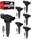 Oklpf Ignition Coil Pack UF267 With Iridium Platinum Spark Plugs 6-PIECE Se.... Fixed Price $105.22.