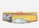 Pizzacraft Rocking Cutter Stainless Steel Blade Acacia Wood Handle. Fixed Price $24.99.