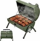 Maison Huis Adjustable Portable Charcoal Grill Multi-functional Metal Green. Fixed Price $95.23.