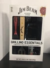 Jim Beam Grilling Essentials Barbeque Gift Set Tongs-brush-shaker (no Sauce). Fixed Price $9.99.