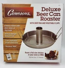 Camerons Deluxe Beer Can Roaster 11" Drip Pan Stainless Steel - Open Box/unused. Fixed Price $24.99.